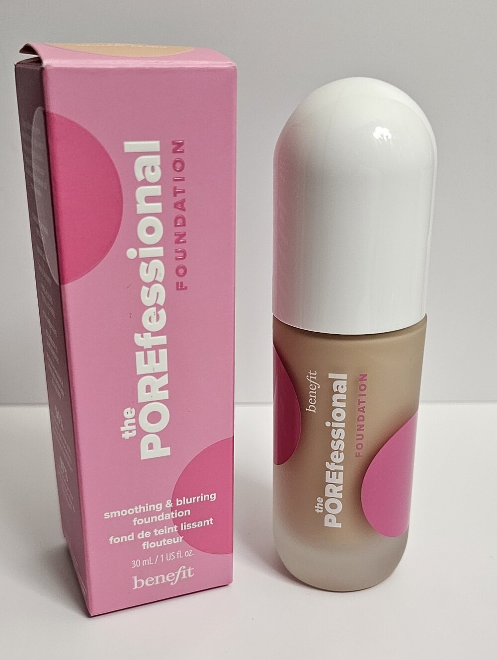 Benefit The POREfessional Blurring & Smoothing Foundation shade 4N wonder NEW